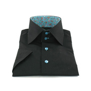 Enzo di Milano Chemisette homme italienne slimfit