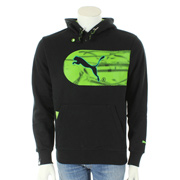 Puma Logo hooded sweat fleece