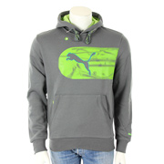 Puma Logo hooded sweat fleece