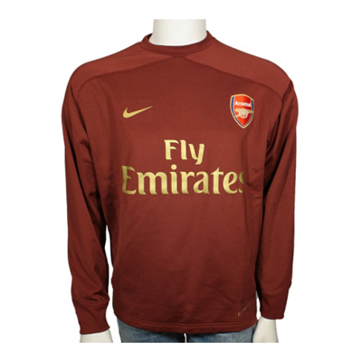 Nike Sweat officiel training arsenal 2007-2008