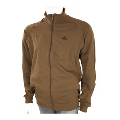 Adidas Veste zippée ess comf t top kaki