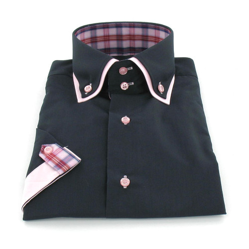 Enzo di Milano Chemisette homme italienne slimfit