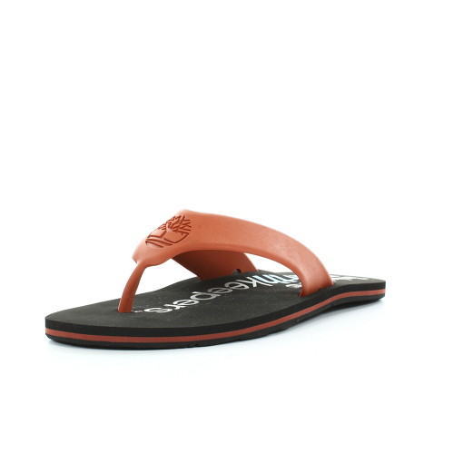 Timberland Earthkeeper green thong sandal