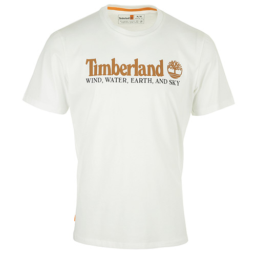Timberland Front Tee - Blanc