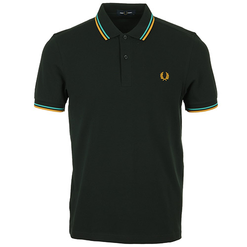Fred Perry Twin Tipped Shirt - Vert