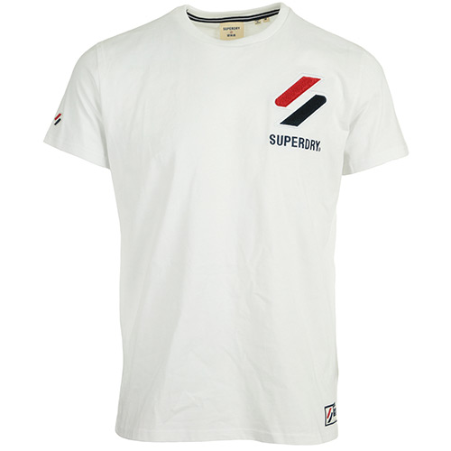 Superdry Sportstyle Chenille Tee - Blanc