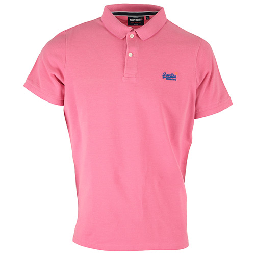 Superdry Classic Pique Polo - Rose