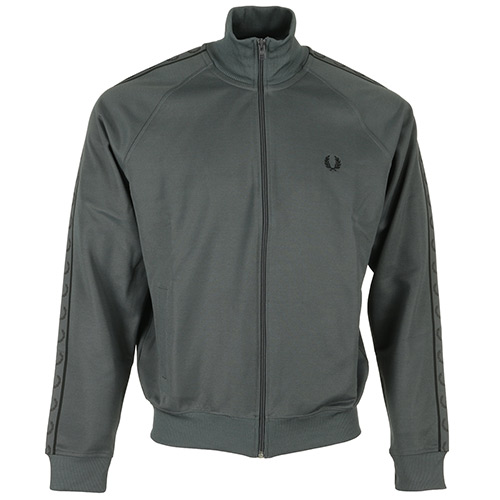 Fred Perry Season Taped Track Jacket - Gris