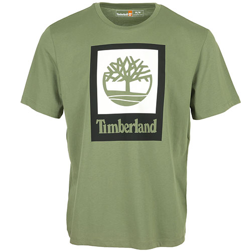 Timberland Colored Short Sleeve Tee - Kaki