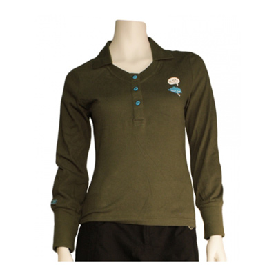 Kanabeach Polo mesh jersey upset kaki