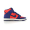 Nike Dunk hi skinny print