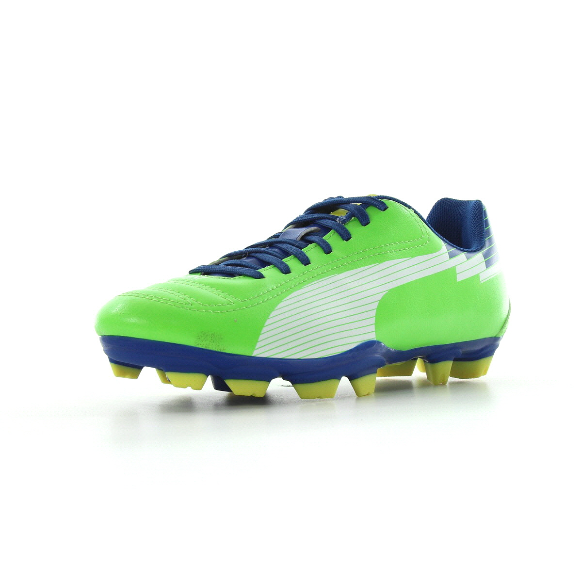 Chaussures-Football-Puma-Garcon-Speed-6-Fg-taille-Vert-fluo-Verte ...