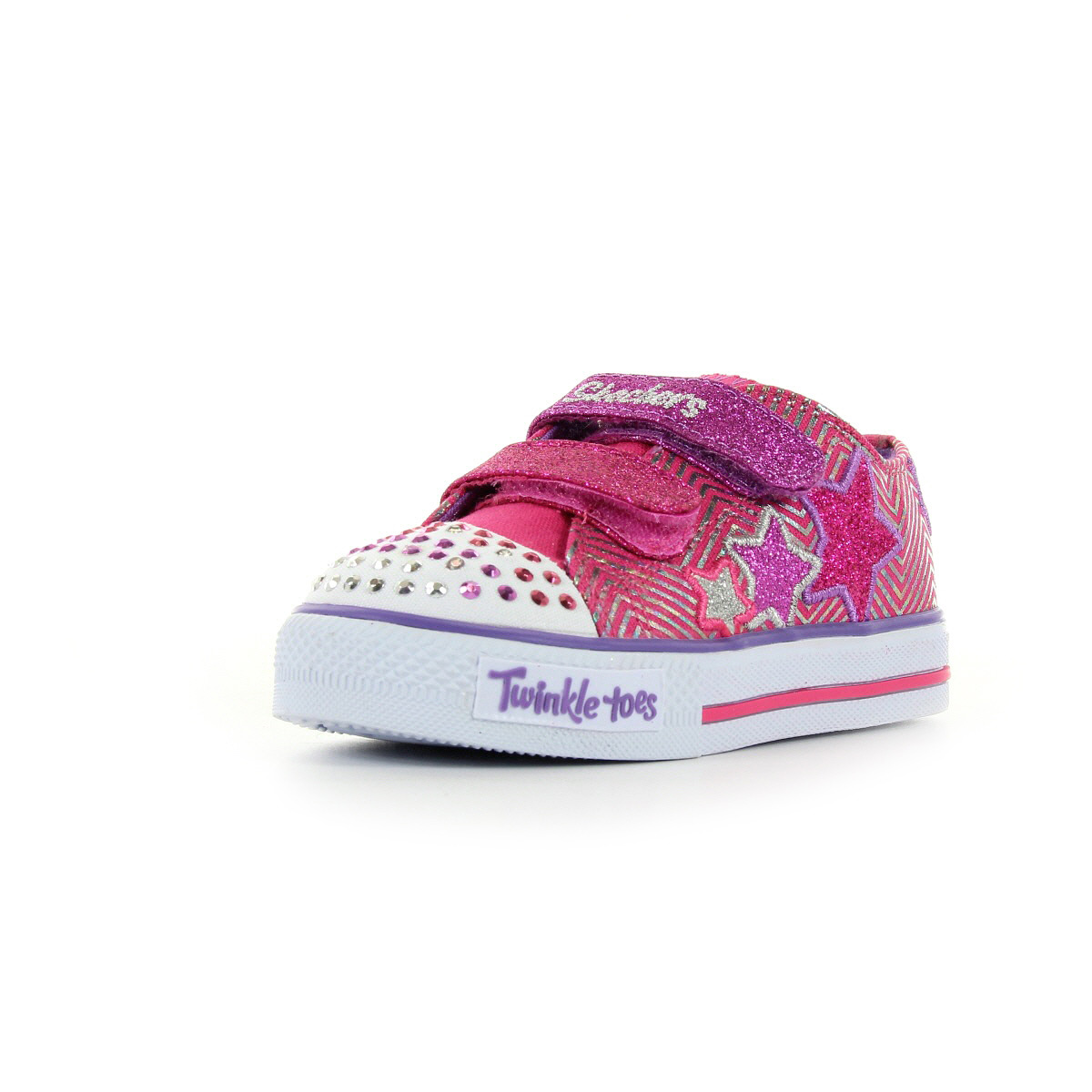 Accueil Chaussures Chaussures Enfant Fille Baskets mode Skechers ...