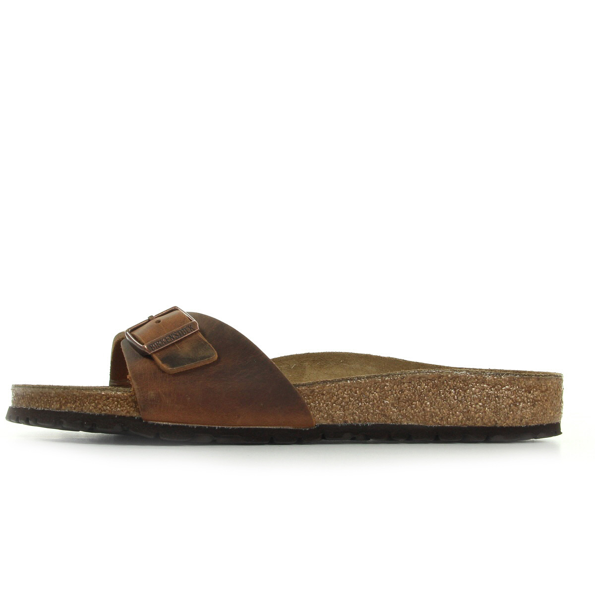 Sandalen Birkenstock Herren Madrid Premium braun Leder | eBay
