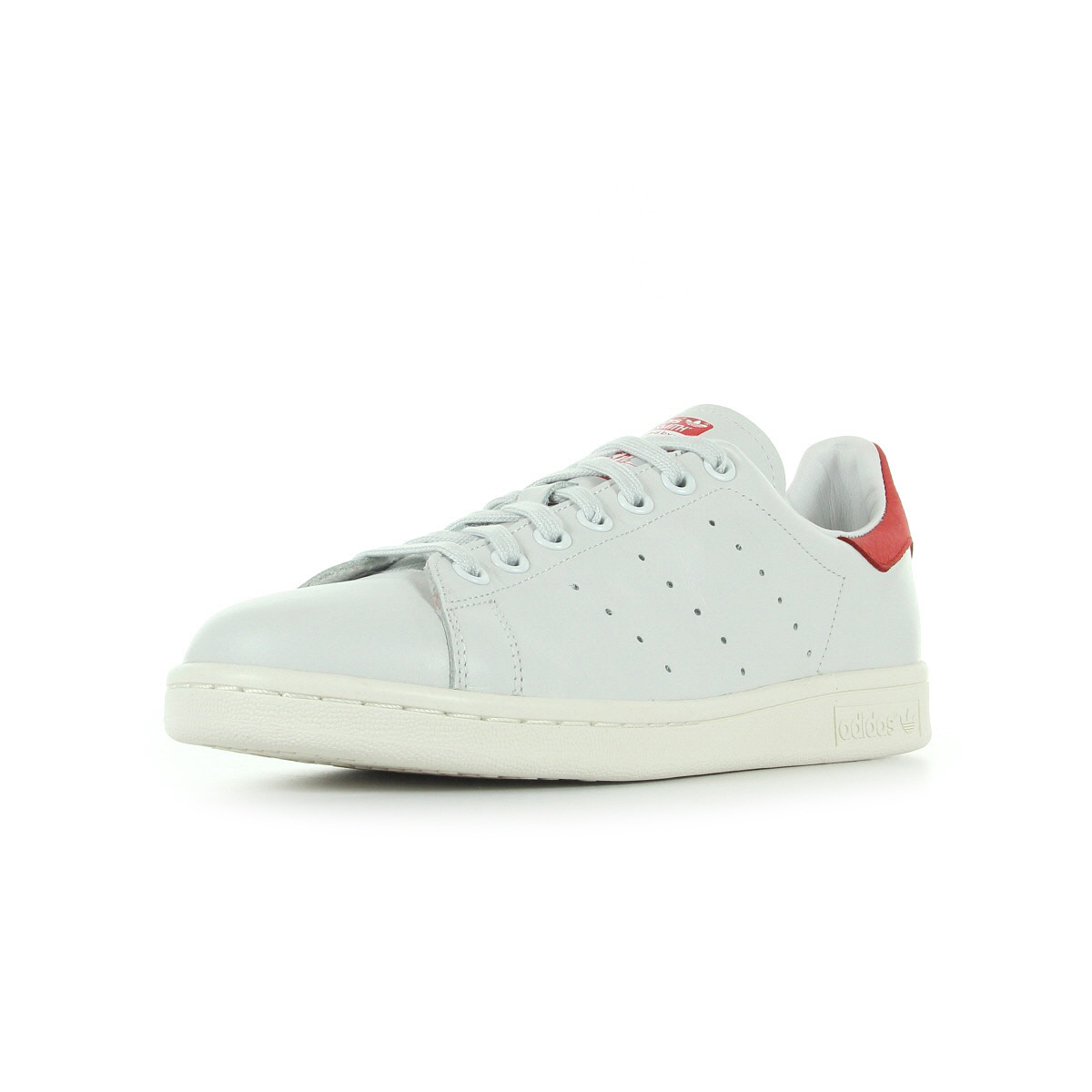 baskets Adidas Homme Stan Smith taille Blanc Blanche Cuir Lacets