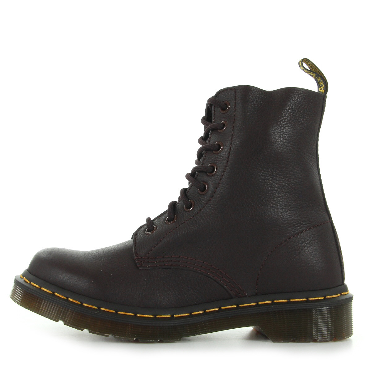 Bottines Doc Martens Femme Pascal taille Brun Brune Cuir