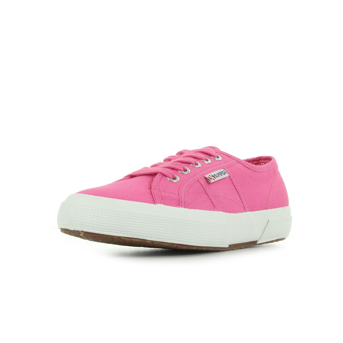 Chaussures Baskets Superga femme 2750 cotu classic taille Rose Textile