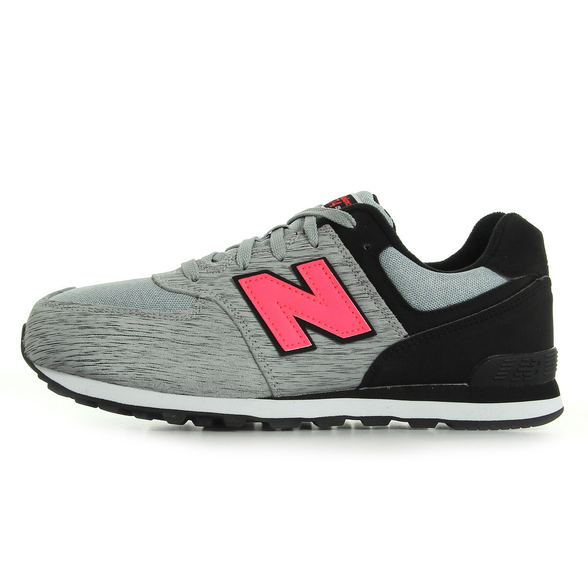 new balance noir et rose fluo