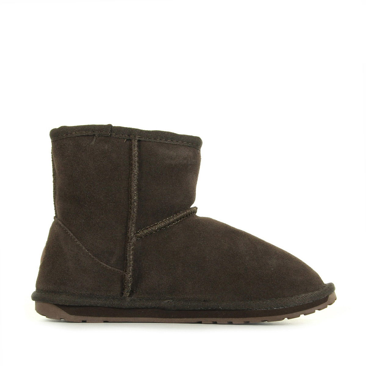 Bottes Bottines EMU Australia Fille Wallaby Mini Chocolat Taille