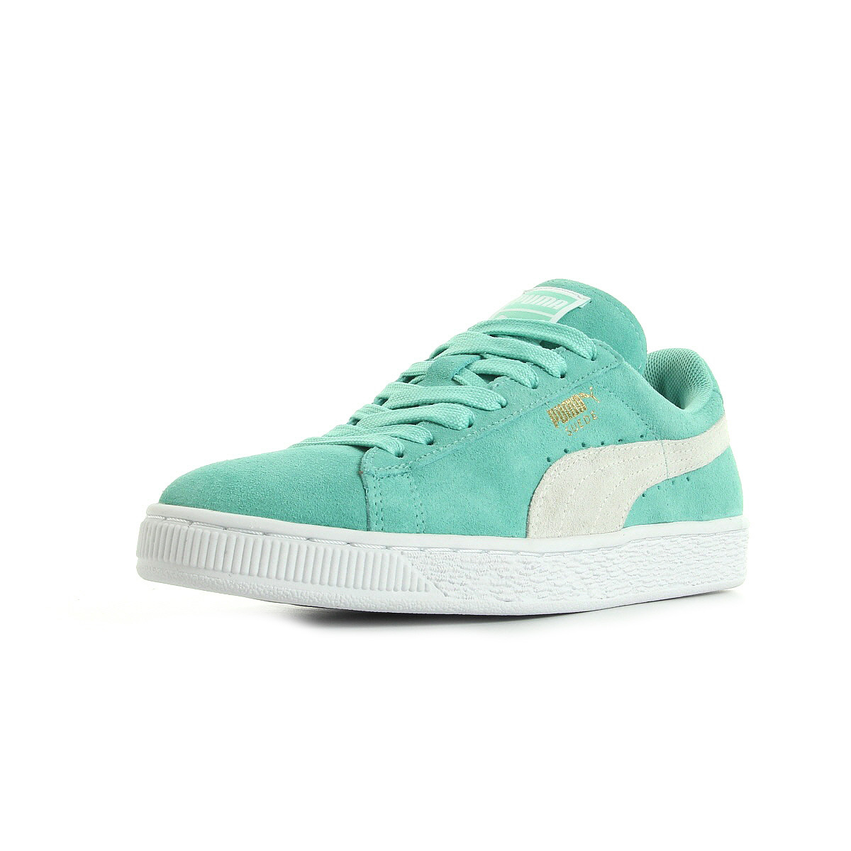 puma basket verte