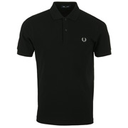 Fred Perry Plain Fred Perry Shirt Black
