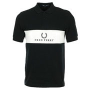 Fred Perry Panel Piped Pique Shirt