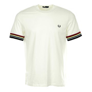 Fred Perry Stripe Cuff T-Shirt