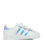 superstar metal toe Blanche enfant