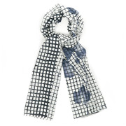 GANT Flower Border Scarf
