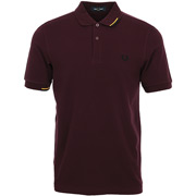 Fred Perry Asymmetric Tipped Polo Shirt