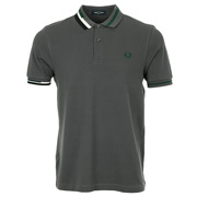 Fred Perry Abstract Collar Pique