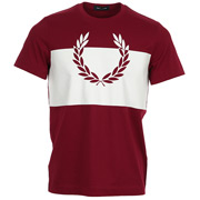 Fred Perry Printed Laurel Wreath T-Shirt 