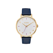 Nixon Arrow Leather Gray Navy