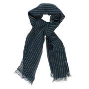 GANT Pinstripe Scarf Marine