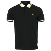 Fred Perry Abstract Tipped Polo Shirt