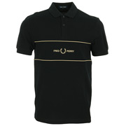 Fred Perry Embroidered Panel Polo Shirt
