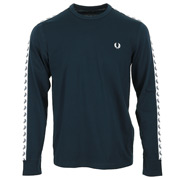 Fred Perry Taped Long Sleeve T-Shirt