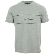 Fred Perry Embroidered Panel T-Shirt