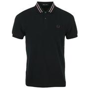 Fred Perry Tramline Tipped Polo Shirt