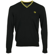 Fred Perry Classic V Neck Jumper
