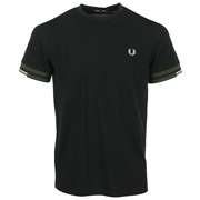 Fred Perry Abstract Cuff T-shirt
