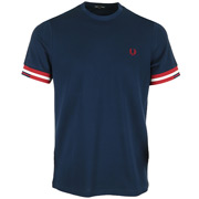 Fred Perry Abstract Cuff T-Shirt
