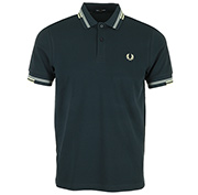 Fred Perry Abstract Tipped Polo Shirt