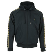 Fred Perry Tape Hooded Track Jacket