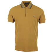 Fred Perry Striped Collar Polo Shirt