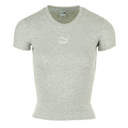 PUMA Classics Ribbed Slim Tee