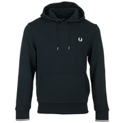 Fred Perry Tipped Hooded Sweatshirt