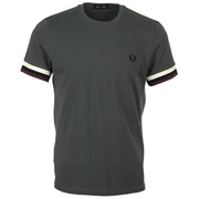 Fred Perry Bold Tipped Pique Tee Shirt