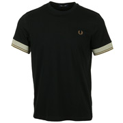 Fred Perry Contrast Cuff T-Shirt