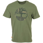 Timberland Tree Logo Camo Tee
